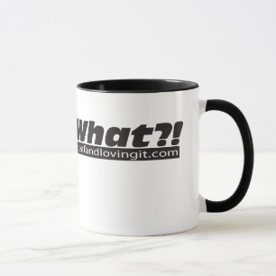 Que?! caneca