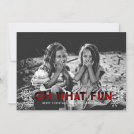 Que Cartão de Natal de Xadrez Red Buffalo