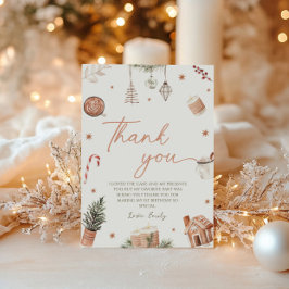 Que Cartões de agradecimentos de aniversário de Na