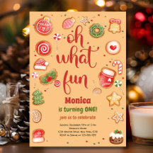 Que convite de aniversário de natal divertido