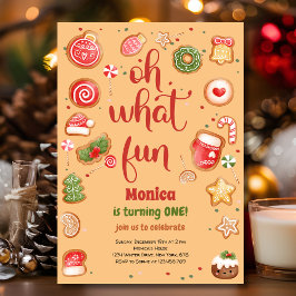 Que convite de aniversário de natal divertido