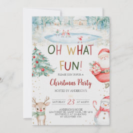 Que Convite de festas de Natal Divertido