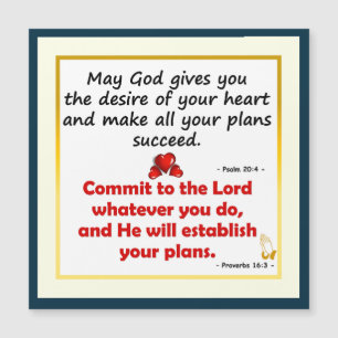 Que Deus lhe dê o desejo do seu coração