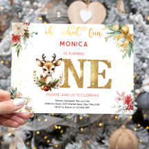 Que divertido convite para o primeiro aniversário 