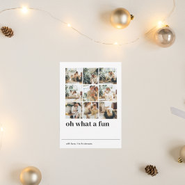 Que Divertido | Foto de Colagem | Feriado Feliz