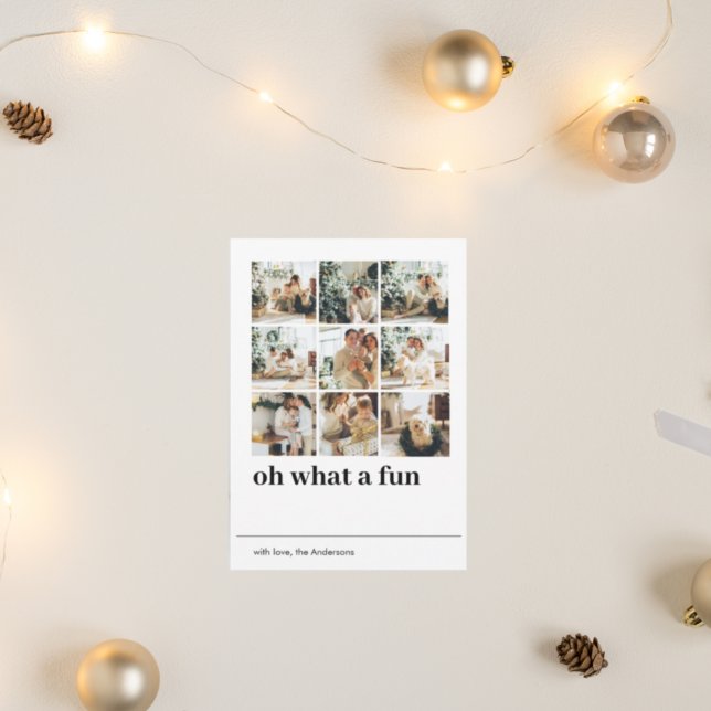 Que Divertido | Foto de Colagem | Feriado Feliz (Criador carregado)