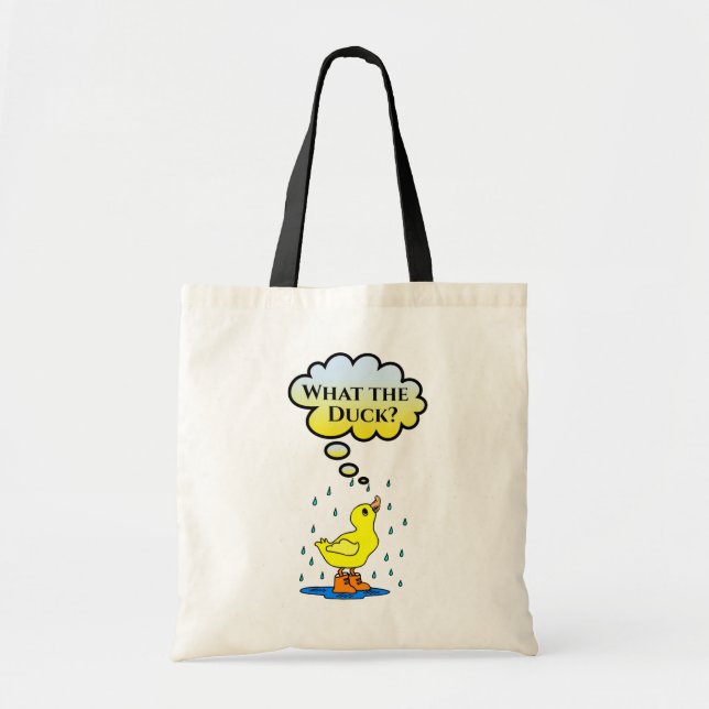Que Duck? Bolsa Tote (Frente)