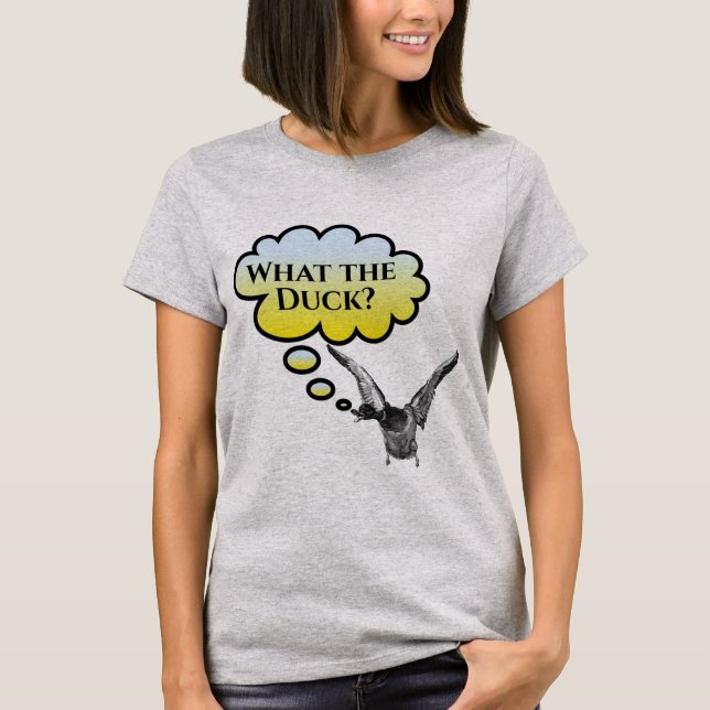 Que Duck? Camiseta (Frente)