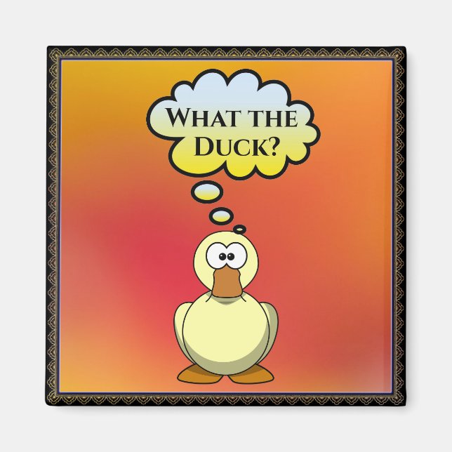 Que Duck? Íman (Frente)