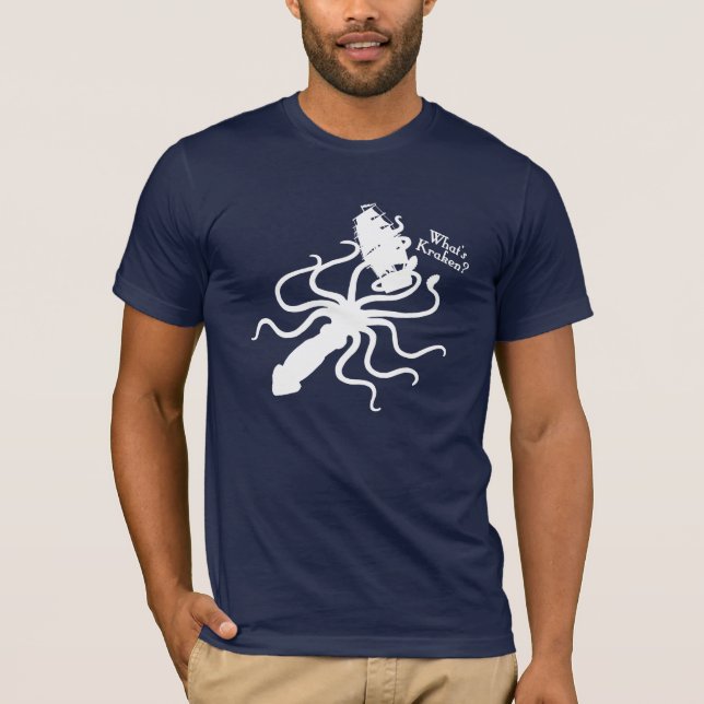 Que é Kraken? Camiseta escura (Frente)