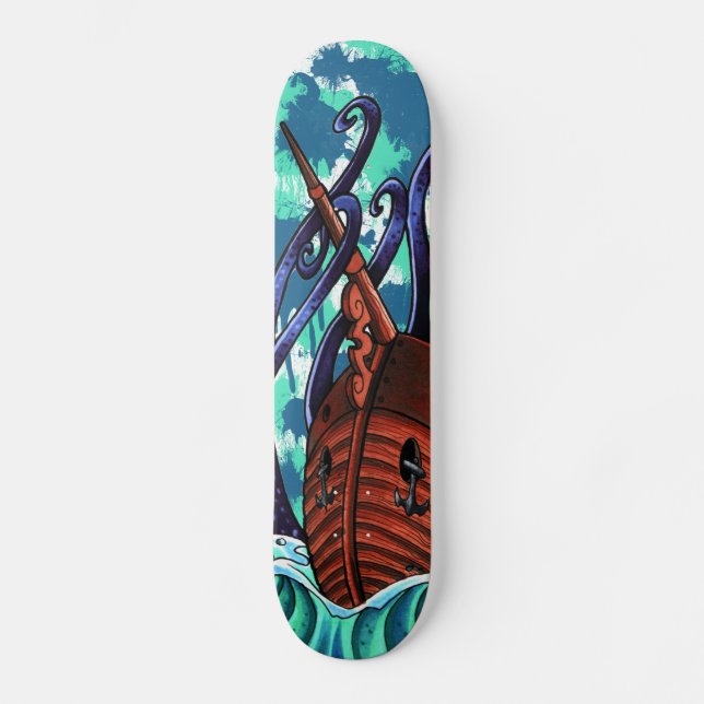 Que é Kraken? Skate (Frente)