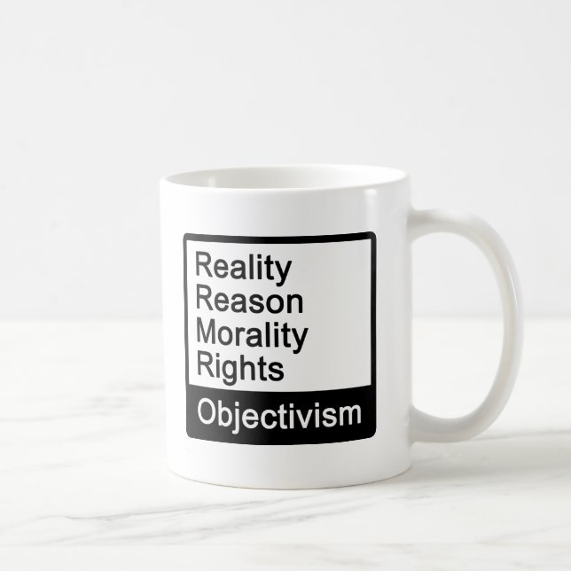 Que é Objectivism? Caneca (Direita)