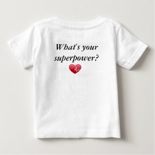Que é sua superpotência? caçoa a camisa de t
