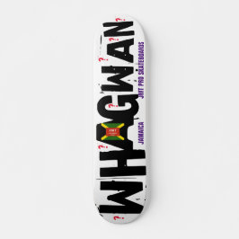 QUE GWAN? Capa de skate de 3/4"