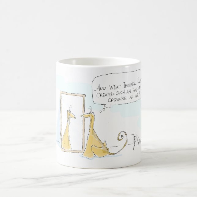 Que mão imortal criou tal criatura - CANECA (Centro)