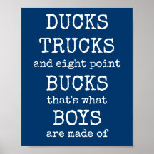 Que Meninos São Feitos Com Poster