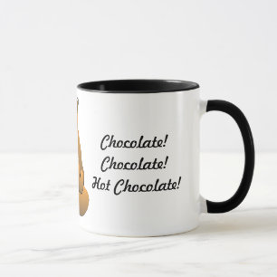 Que o Fox bebe? Chocolate quente! Caneca