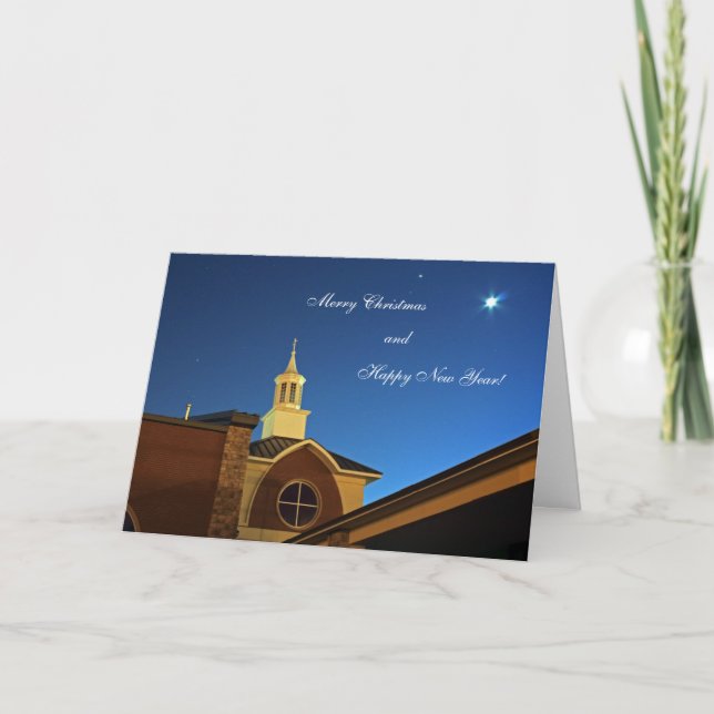 Que Paz Seja Seu Cartão De Natal De Bênção (Frente)