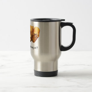 Que R U que olha a caneca de viagem