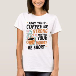 Que Seu Café Seja Forte - Presente De T-shirt De C