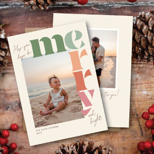 Que Seus Dias Sejam Um Cartão De Natal Colorido Fe