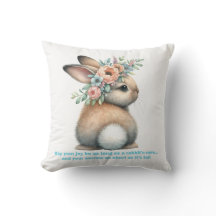 Que sua alegria seja tão longa quanto uma almofada