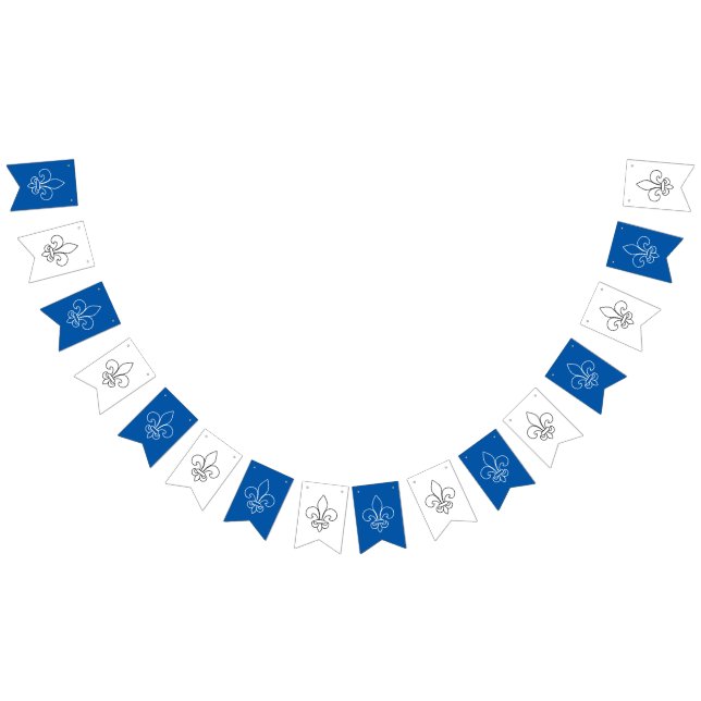 Québec bandeira flor de lis Delicado (Todos)