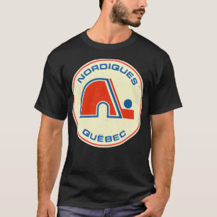 Quebec Nordiques Vintage Camisa Vestida Clássica