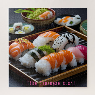 Quebra-cabeça 「日本の寿司:至福のひととき(Japanese Sushi: A Moment of Bliss)」