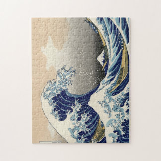 Quebra-cabeça 浮世絵パズル ukiyoe 葛飾北斎 「富嶽三十六景 神奈川沖浪裏」 ジグソーパズル