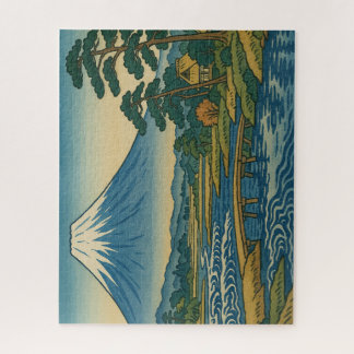 Quebra-cabeça 浮世絵風・富士山遠景 / Ukiyo‐e Style View of Mt. Fuji