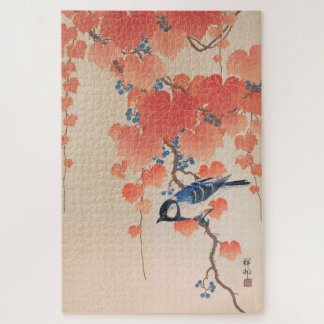 Quebra-cabeça 浮 世 絵 ズ ル ukiyo小 パ 原 古 as 邨 "桐 das に das 四", 十