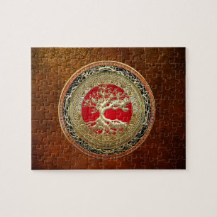 Quebra-cabeça [100] Tesouro achado: Árvore de vida celta [ouro]