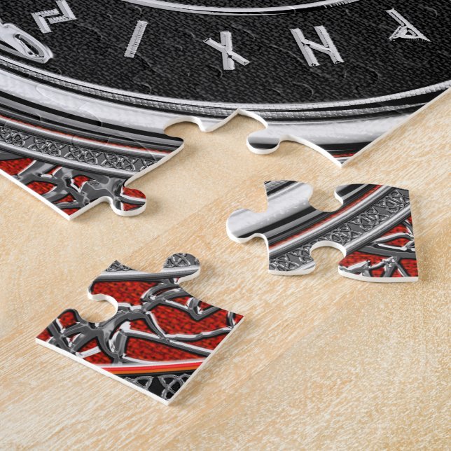 Quebra-cabeça [100] Vegvisir - Bússola mágica virada para prata (Lateral)