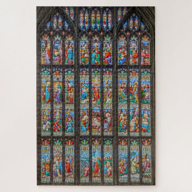 Quebra-cabeça 1014 pc de vidro de grande capacidad (Vertical)