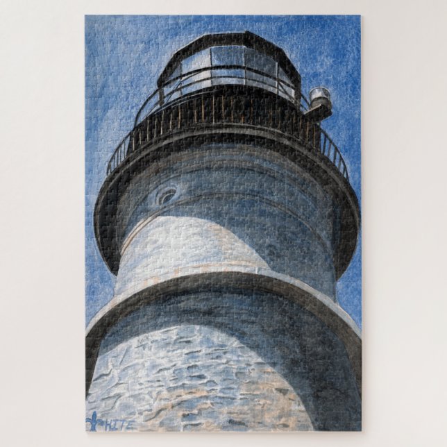 Quebra-cabeça 1014 Piece Puzzle of Portland Head Light (Vertical)