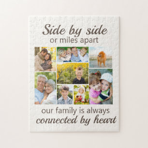 Quebra-cabeça 11"x14", 8 Family Photo Collage Keepsake