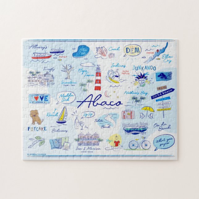 quebra-cabeça 11 X 14 (252 peças) " ABC's of Hope  (Horizontal)