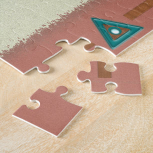 Quebra-cabeça 11x14 com caixa de presentes na Sere