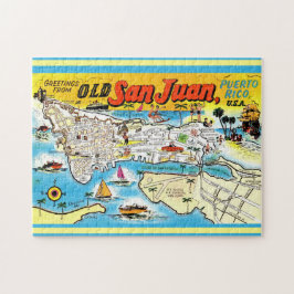 Quebra-cabeça 11x14 San Juan Puerto Rico Jigsaw Puzzle
