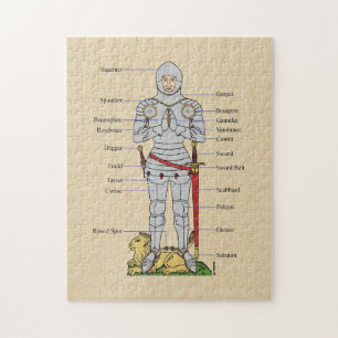 Quebra-cabeça 1430 - Placa Média Armor Circa