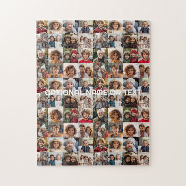 Quebra-cabeça 16 Colagem de Fotos - nível difícil (Vertical)