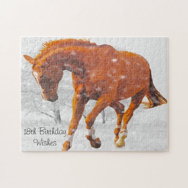 Quebra-cabeça 18º Aniversário da Filha. (Horizontal)