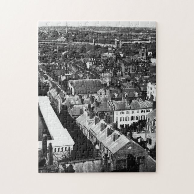 Quebra-cabeça 1859:  A cidade de Boston, Massachusetts (Vertical)