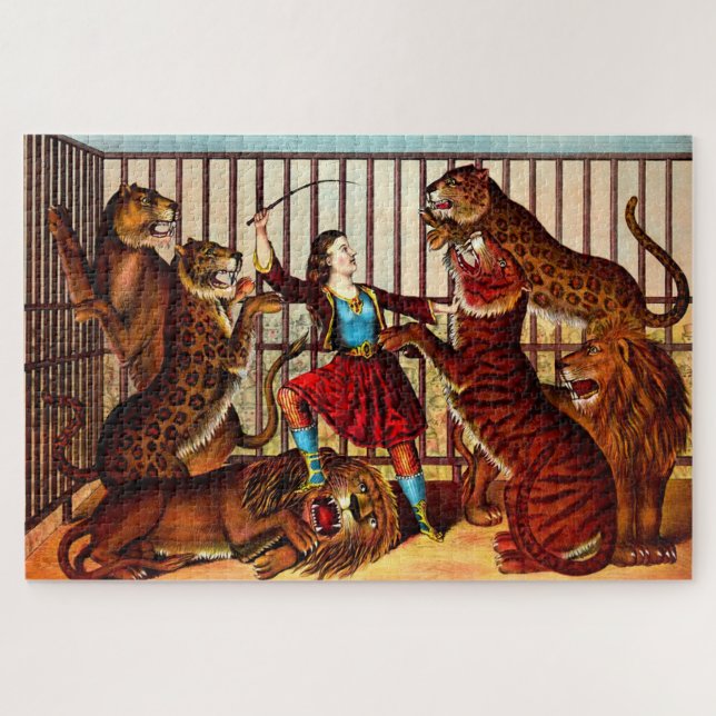 Quebra-cabeça 1874 A Rainha Leão (Horizontal)