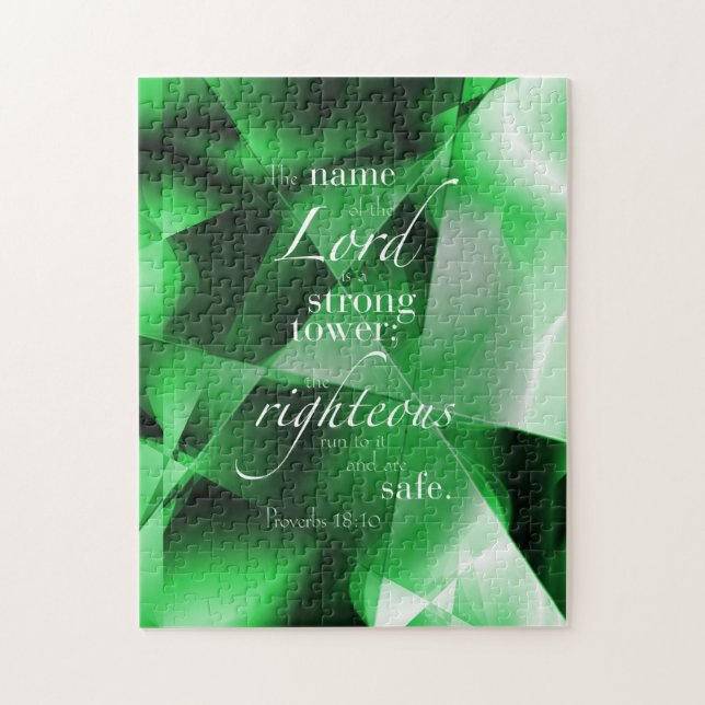 Quebra-cabeça 18:10 dos provérbio (Vertical)