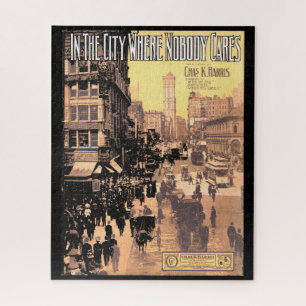 Quebra-cabeça 1910 Na cidade onde ninguém se dedica à partitura