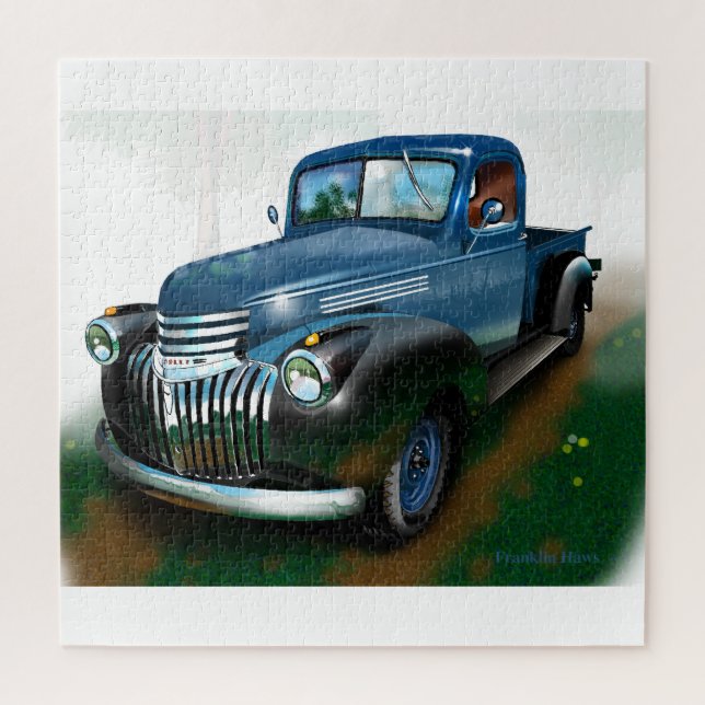 Quebra-cabeça 1941-1947 Pickup Chevy (Vertical)