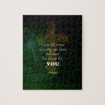 1 Peter 5:7 Uplifando a cotação dos versos da Bíbl