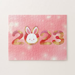 Quebra-cabeça 2023, Chinese New Year, Rabbit